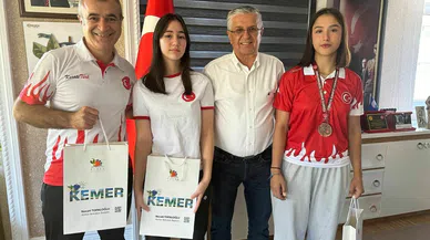 Kemer'de sporculardan büyük başarı!