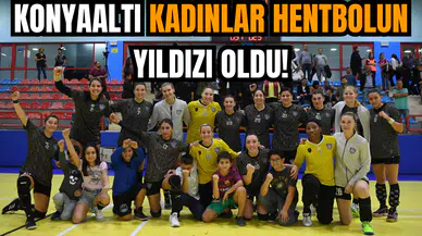 Konyaaltı hentbolun yıldızı oldu!