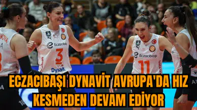 Eczacıbaşı Dynavit Avrupa'da hız kesmeden devam ediyor