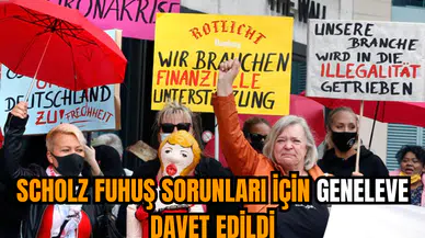Scholz fuh*ş sorunları için geneleve davet edildi