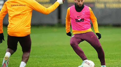 Galatasaray Corendon Alanyaspor maçına hazırlanıyor