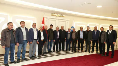 MUHTARLAR BAŞKAN’DAN SÖZ ALDI