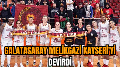 Galatasaray Melikgazi Kayseri'yi devirdi