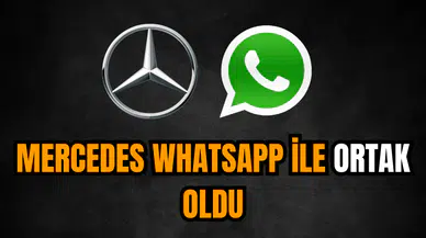 Mercedes WhatsApp ile ortak oldu