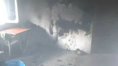 İskenderun'da ev yangını kontrole alındı