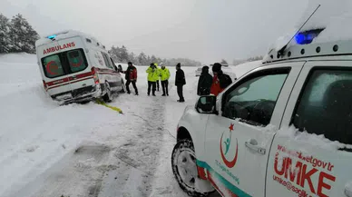 Van'da zorlu kışta görevde 112 ve UMKE ekipleri hazır