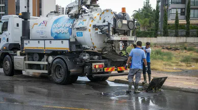 Mersin Büyükşehir ve MESKİ yoğun yağışlara yönelik hazırlıklarını tamamladı