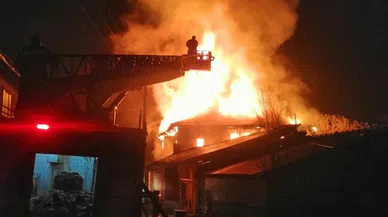 Uykuda yangın felaketi: Yaşlı çiftin hüzünlü sonu