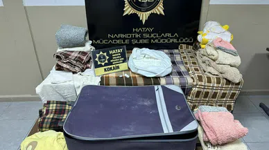 Hatay'da büyük uy*şturucu operasyonu tam 12 kilo