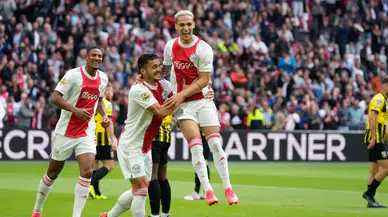 Ajax'dan gol fırtınası gol olup yağdılar