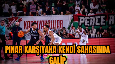 Pınar Karşıyaka kendi sahasında galip