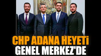 CHP Adana heyeti Genel Merkez'de
