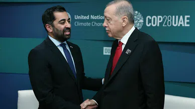 Cumhurbaşkanı Erdoğan İskoçya Başbakanı ile görüştü