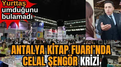 Antalya Kitap Fuarı’nda Celal Şengör krizi! Yurttaş umduğunu bulamadı