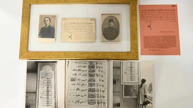 Enver Paşa imzalı belge Tarihi Alan Başkanlığı'na bağışlandı