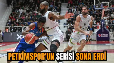 Petkimspor'un serisi sona erdi