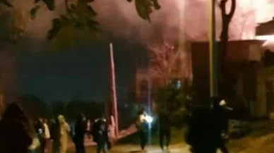 GECEKONDU YANGINI KORKUTTU  