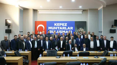 Başkan Böcek, muhtarlarla buluştu