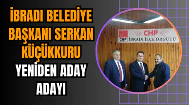 İbradı Belediye Başkanı Serkan Küçükkuru Yeniden Aday Adayı