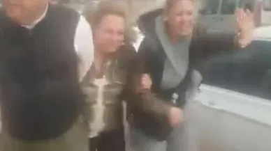 Vatandaşın fırtınayla mücadelesi