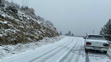 Adana'ya kar yağdı