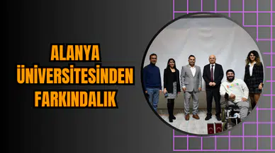 Alanya Üniversitesinden farkındalık
