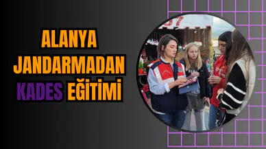 Alanya Jandarmadan KADES Eğitimi