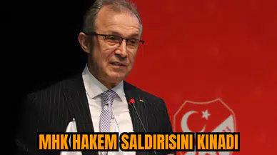 MHK hakem saldırısını kınadı