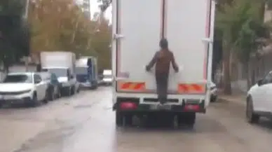 Elazığ’da çocukların tehlikeli yolculuğu!