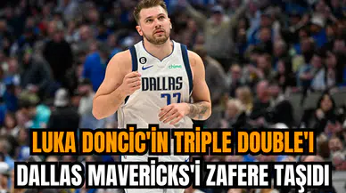 Luka Doncic'in triple double'ı Dallas Mavericks'i zafere taşıdı