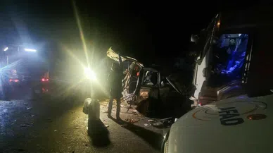 Tır zincirleme kaza yaptı: 1 kişi hayatını kaybetti