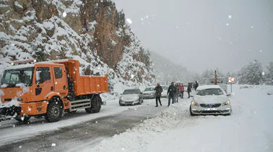 Antalya-Konya karayolu kara teslim