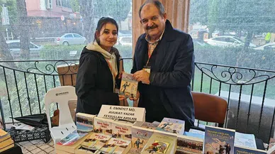 Eski Emniyet Müdürü Feyzullah Arslan Alanya Kitap Fuarı'na katıldı
