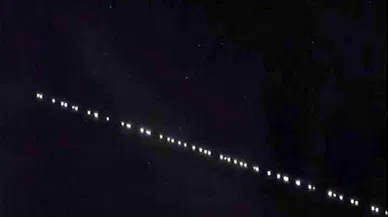 Elon Musk'un uyduları İstanbul semalarında