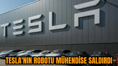 Tesla'nın robotu mühendise saldırdı