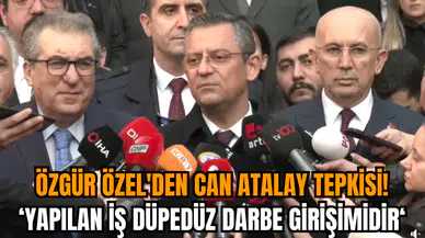 Özgür Özel'den Can Atalay tepkisi: Düpedüz darbe girişimidir