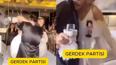 Sonunda bu da oldu: Gerdek Partisi