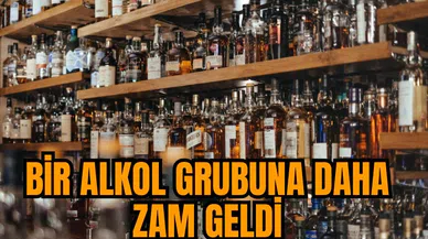 Bir alkol grubuna daha zam geldi