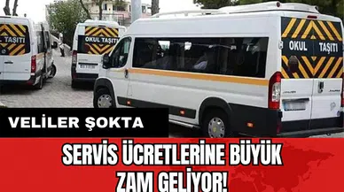 Servis ücretlerine büyük zam geliyor! Veliler şokta
