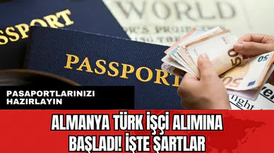 Almanya Türk işçi alımına başladı! İş ilanları ve şartlar açıklandı!