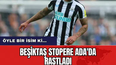 Beşiktaş Stopere Ada'da rastladı