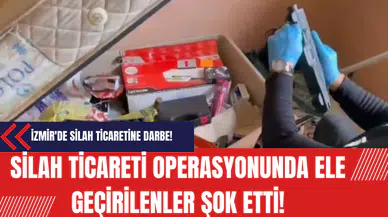 Silah ticareti operasyonunda ele geçirilenler şok etti!