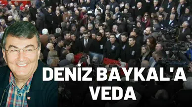 Deniz Baykal'a veda...