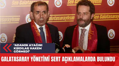 Galatasaray Yönetimi Sert Açıklamalarda Bulundu: ‘Adamın ayağını kırdılar hakem görmedi’