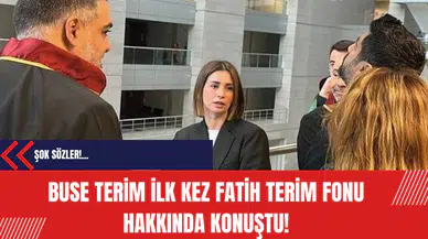 Buse Terim ilk kez Fatih Terim Fonu hakkında konuştu! Şok sözler...