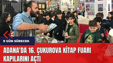 Adana'da 16. Çukurova Kitap Fuarı açıldı