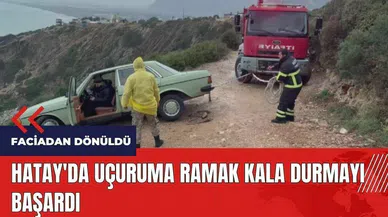Hatay'da faciadan böyle dönüldü!
