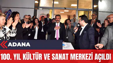 100. Yıl Kültür ve Sanat Merkezi Açıldı