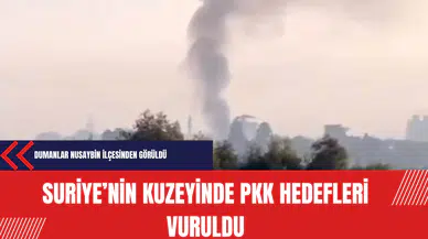 Suriye’nin kuzeyinde P*K hedefleri vuruldu