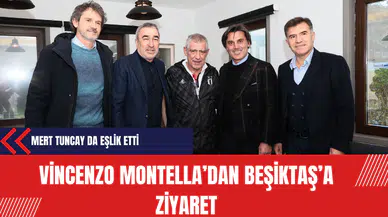 Vincenzo Montella’dan Beşiktaş’a ziyaret